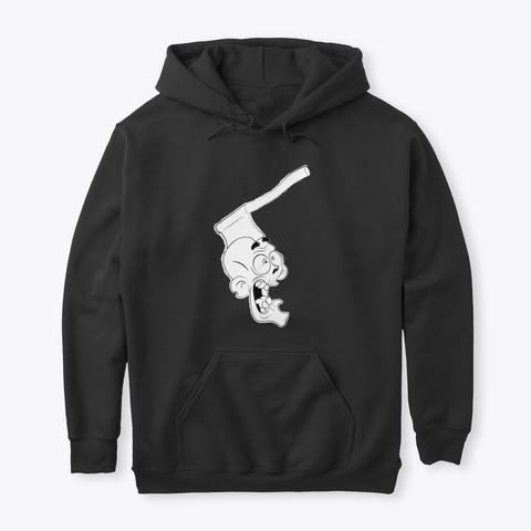 Zombie with axe hoodie - A funny zombie with an axe in the head!